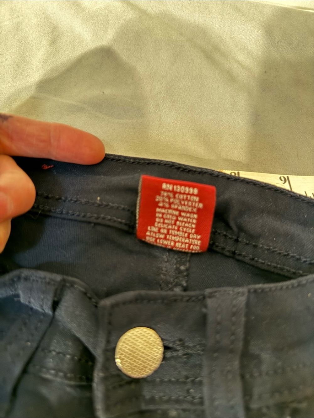 Gray and Navy Skinny Pants Duo - Picture 10 of 16
